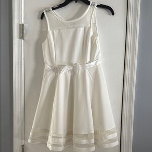 Calvin Klein White Kids Formal Dress